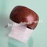 holzschmuck, fingerring, maserholz, platane